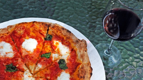 red wine pizza